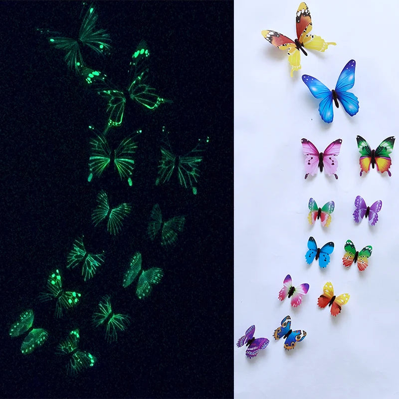 Mariposas 3D Luminosas – Decoración mágica para tu hogar