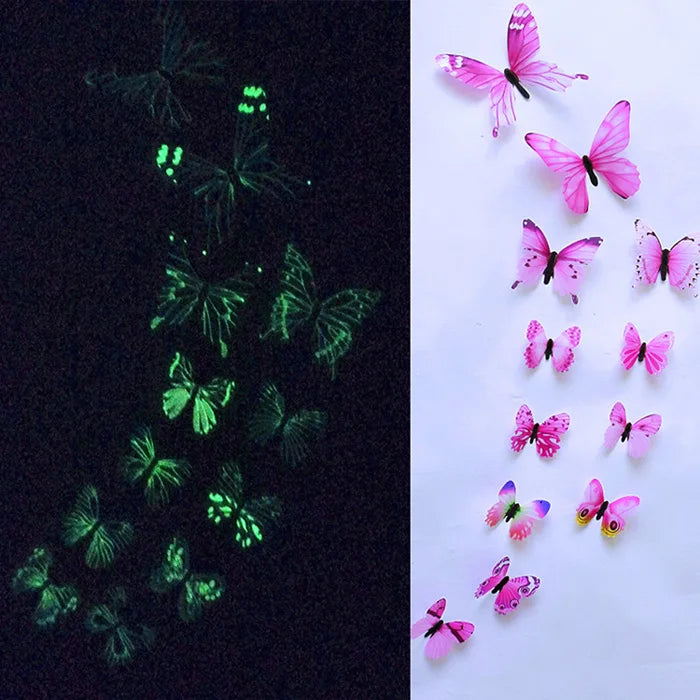 Mariposas 3D Luminosas – Decoración mágica para tu hogar