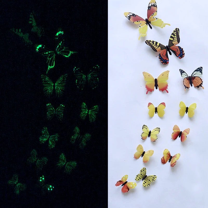 Mariposas 3D Luminosas – Decoración mágica para tu hogar