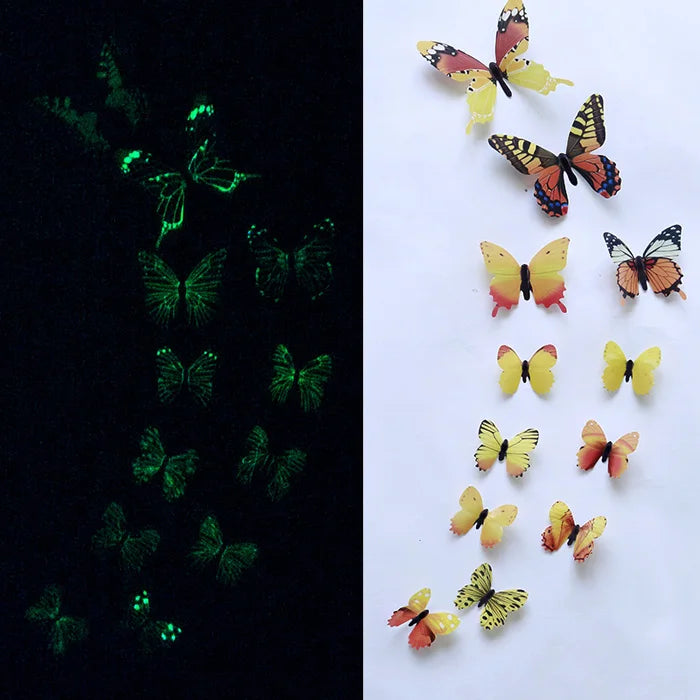 Mariposas 3D Luminosas – Decoración mágica para tu hogar