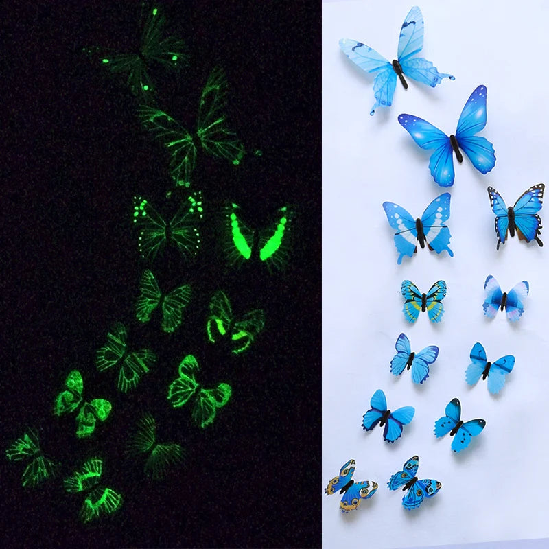 Mariposas 3D Luminosas – Decoración mágica para tu hogar