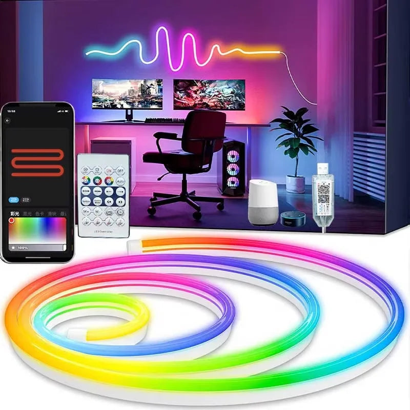 Tira LED RGBIC Neon – ¡Iluminación que cobra vida!